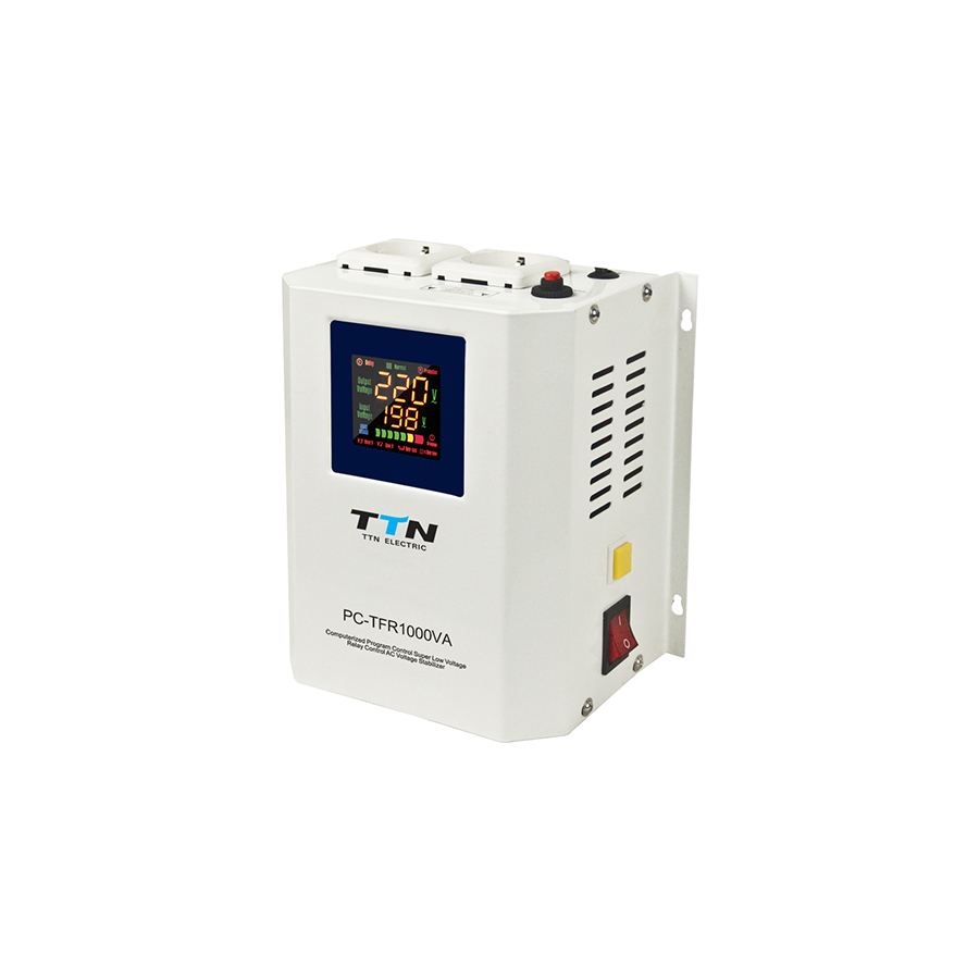 Regulador de voltaje de montaje en pared PC-TFR 1500VA Calentador 220V