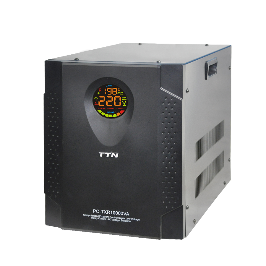 Regulador de voltaje de control de relé doméstico PC-TXR500VA-15000VA 90V 10KVA